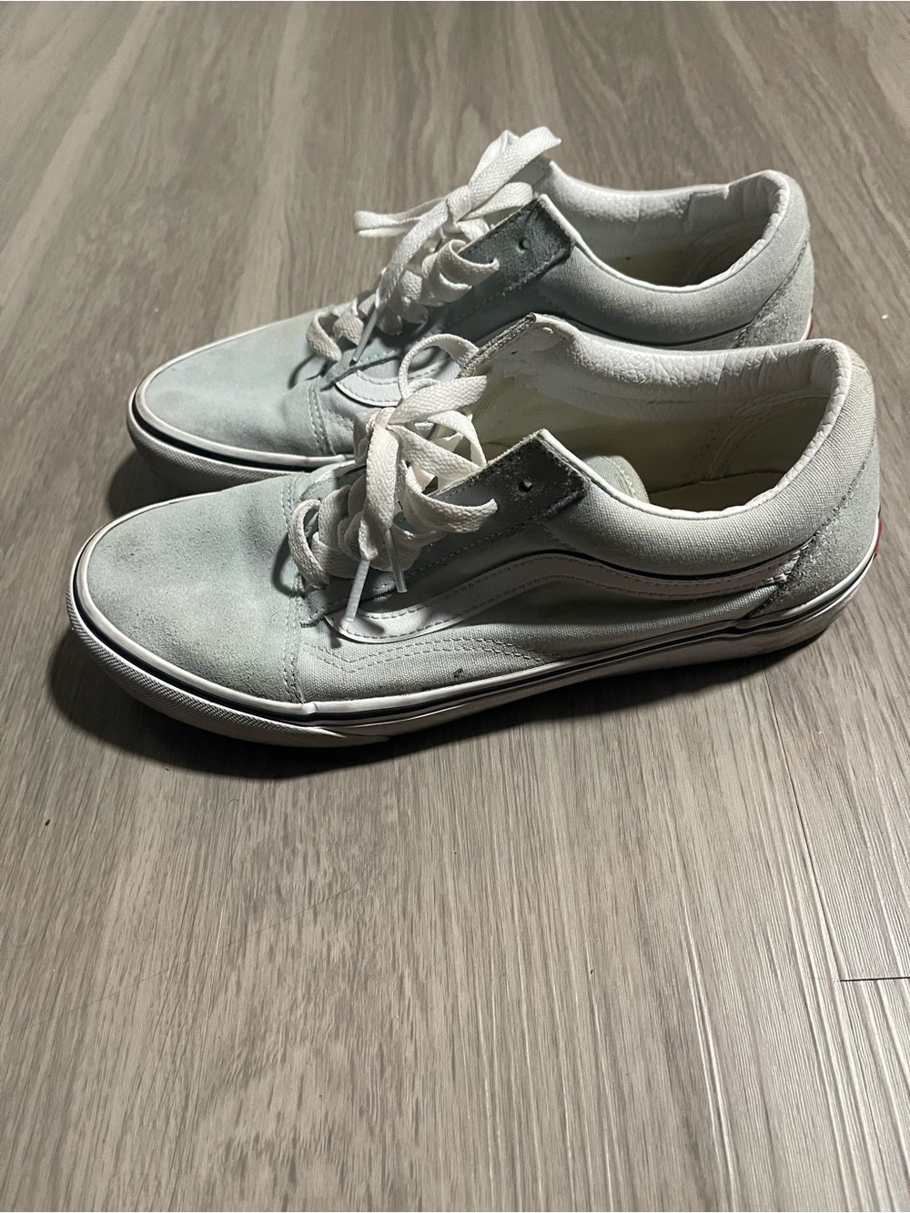 Mint Green Old Skool Low-Top Vans